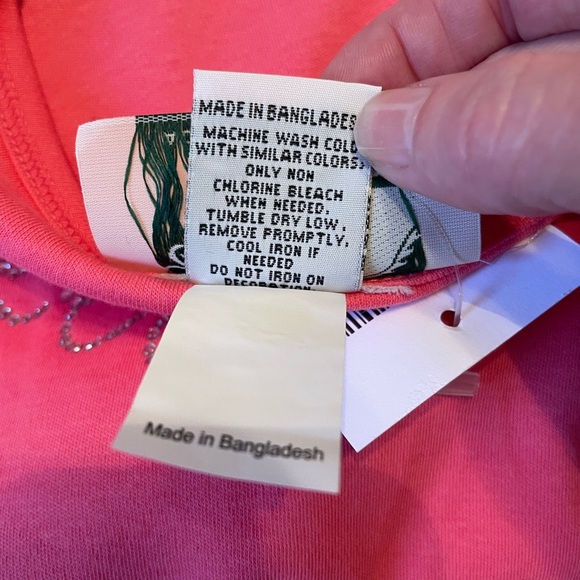 Equine Artwear Women’s Melon Kentucky Derby Jockey Shirt Top Size 2X Rhinestone - Picture 7 of 8